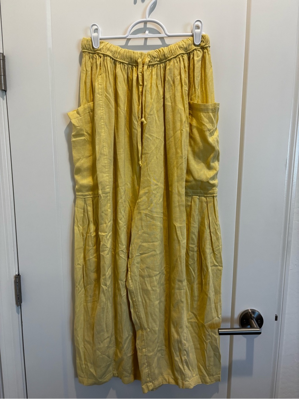 Free People Wide-Leg Drawstring Pants - Barrel style - Size Small NWT - Picture 3 of 5